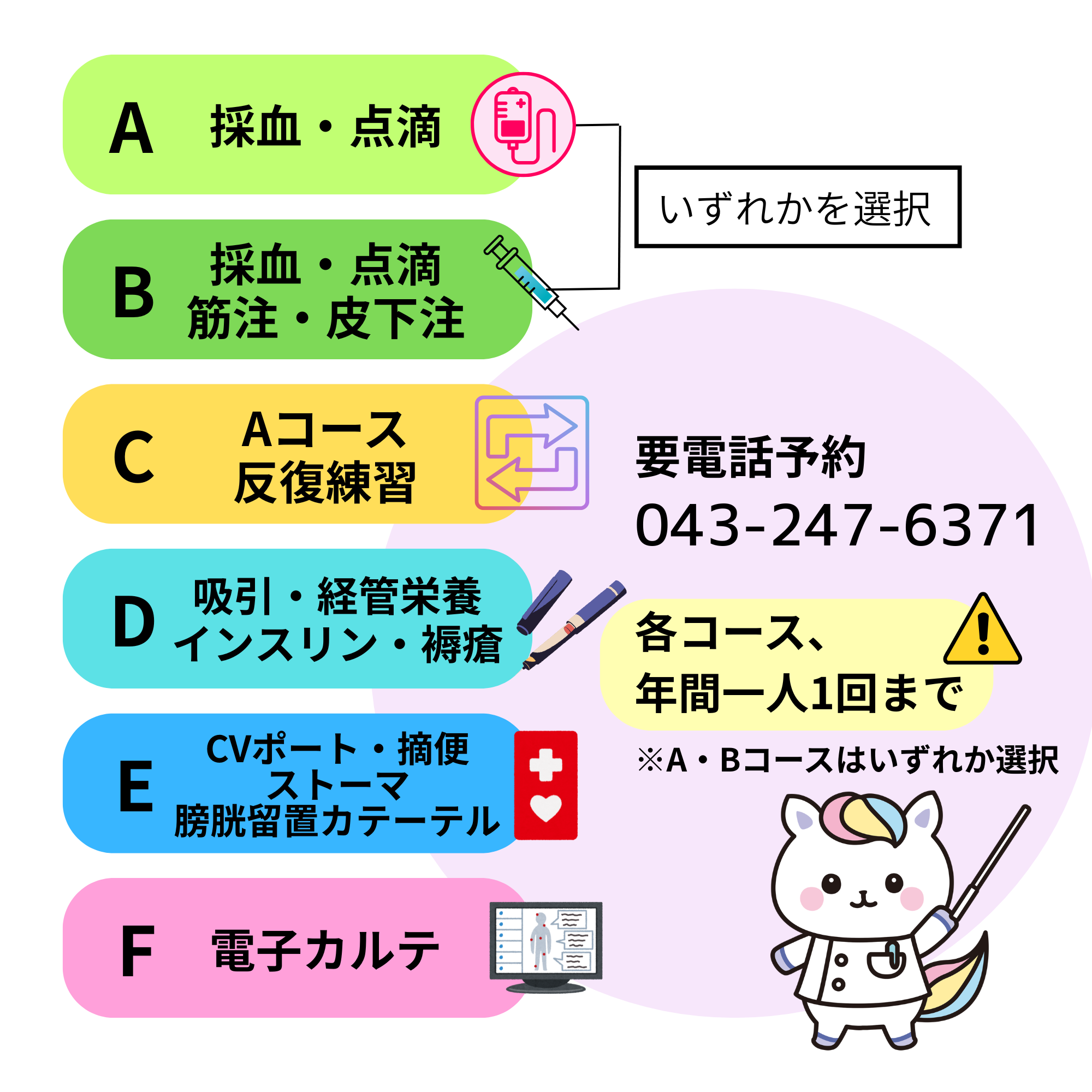 看護基礎技術講習会イラスト